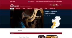 Desktop Screenshot of coisnahabhna.ie