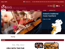 Tablet Screenshot of coisnahabhna.ie